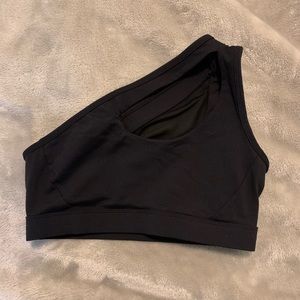 One Shoulder Sports Bra